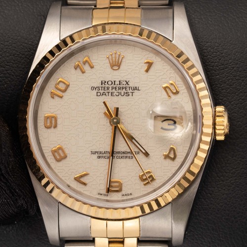 Rolex datejust 16233 ivoire - rolex,