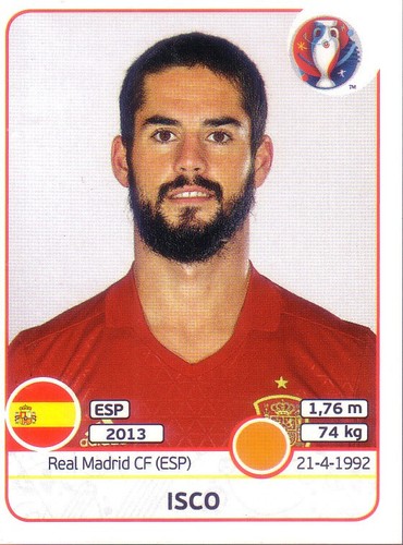 Sticker panini uefa - panini, 2016