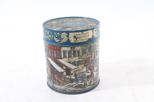Ancienne boîte gâteaux en - ancienne, À