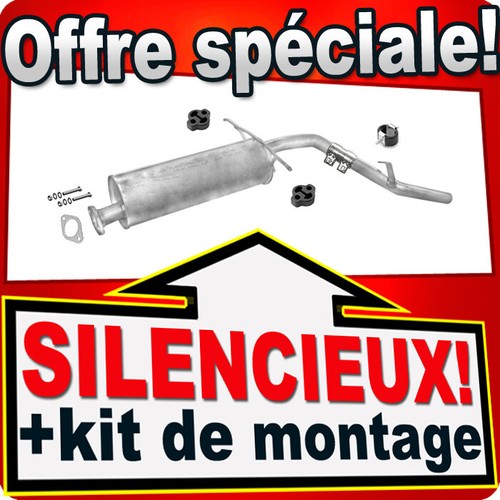 Silencieux arriere pour - silencieux,