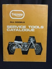 Rare Manuel Service Tools Catalogue Outillage Moto Motorcycle TRIUMPH 1960-70