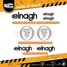 Décalcomanies adhésif Campeur Elnagh - E