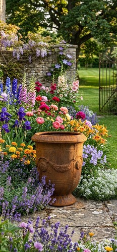 Vase anduze fonte - anduze,