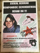 AFFICHE ENTOILEE AGUR ETA