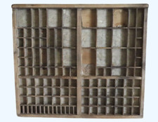 CASIER D'IMPRIMEUR TIROIR  IMPRIMERIE 50 x 44CM MEUBLE DE METIER