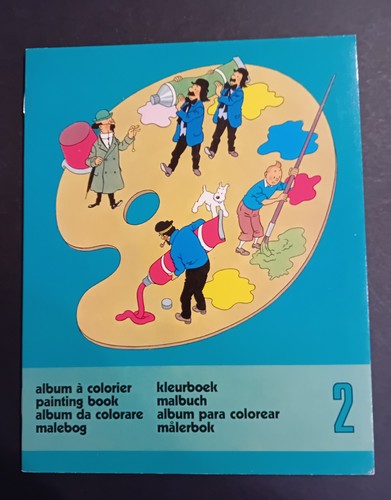 Tintin album colorier - album, 2