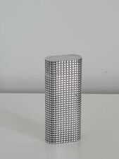 CARTIER Briquet ovale plaqué argent