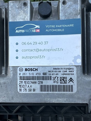 Calculateur moteur peugeot 6 - calculateur,