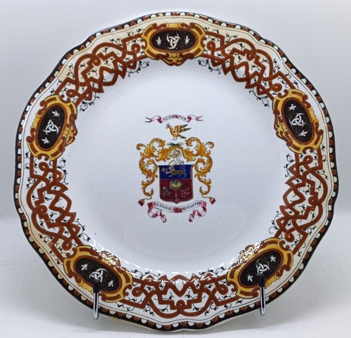 Ancienne assiette plate - ancienne,
