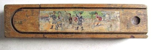 Ancien plumier bois - bois, x