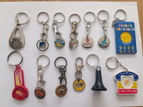Lot porte clés - lot, jeton