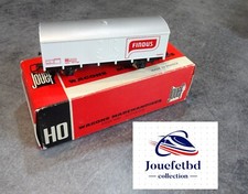 JOUEF HO 1/87  wagon couvert à 2 essieux SNCF Findus réf 6266