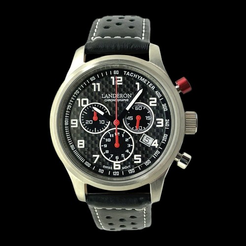 Landeron chronographe acier - landeron,