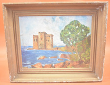 Peinture huile sur bois - peinture, l'huile