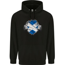 Sweat À Capuche Écossais