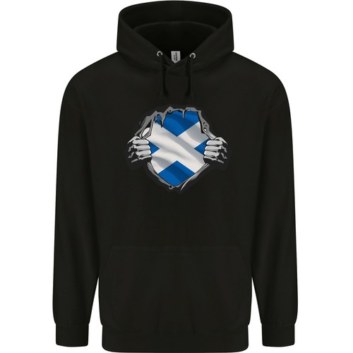 Sweat capuche écossais - sweat,