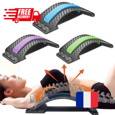 Appareil de massage ergonomique étireur de cou et extenseur de dos