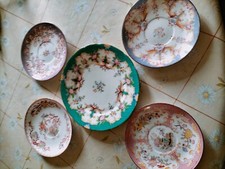 BELLE ENSEMBLE EN PORCELAINE DE FISME  TRES ANCIEN COLLECTION OBJET VITRINE