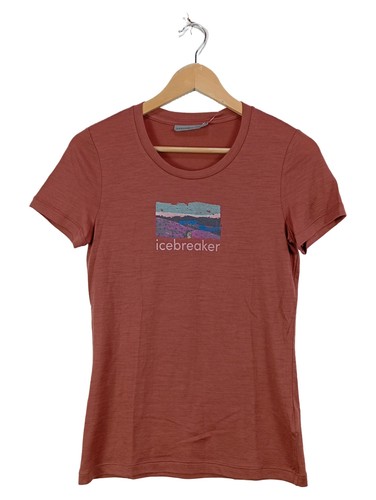 Icebreaker shirt femme rouge - t-shirt,