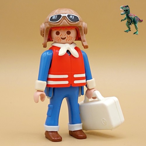 Figurine pilote avion - figurine, d'avion