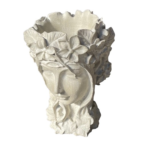 Statuette béton fée fait - statuette,