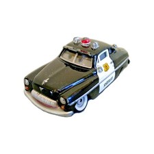 Disney Cars Sheriff Lenticular Eyes Métal 1/55 Piston Cup Pick‑up Très Bon État