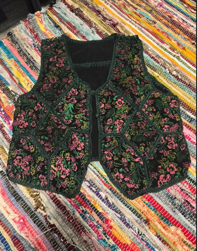 Vintage 1970s patchwork hand - vintage,