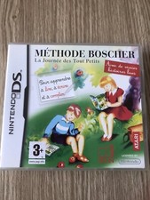 MÉTHODE BOSCHER APPRENDRE À LIRE ÉCRIRE COMPTER NINTENDO DS 2DS 3DS COMPLET RARE