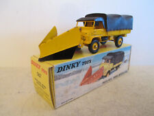 DINKY 567 MERCEDES UNIMOG SNOW PLOW CHASSE-NEIGE VNMIB PROCHE DU 9 EN BOITE LOOK