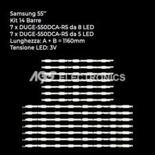 KIT 14 BARRES DE RUBAN LED