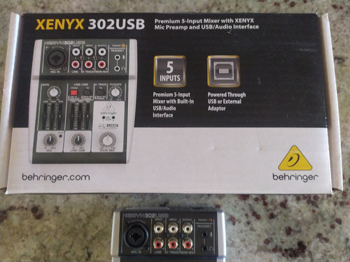 Mixette carte son behringer - et,