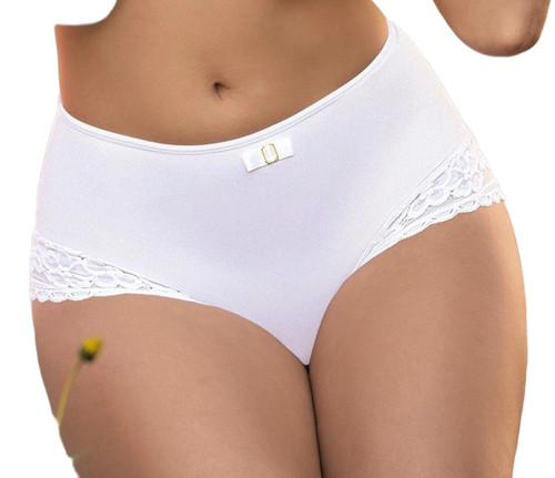 Culotte haute blanche roza - blanche,