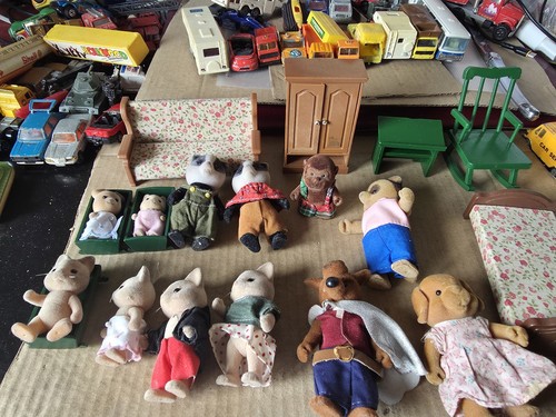 Lot personnages et - lot, meubles