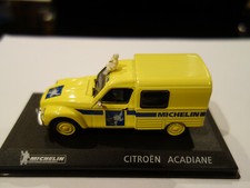 CITROEN ACADIANE MICHELIN 1/43 1980 JAUNE COLLECTION MICHELIN