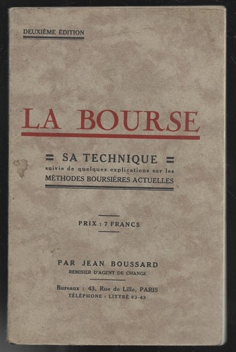 Bourse sa technique - la,