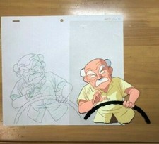 YAWARA 1989 CEL CELLULO ANIME JAPAN Naoki Urasawa 2 packs Jigoro