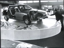 Photo de presse vintage Daimler Double Salon Auto Paris 1974 FT 36678 - tirage
