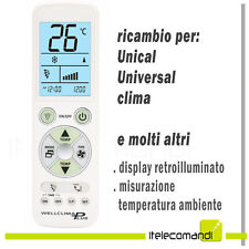Télécommande Climatiseur Unical Universel Clima