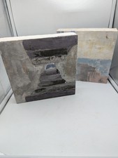 Paire de Tableaux Contemporains, Signé Pialat ? 