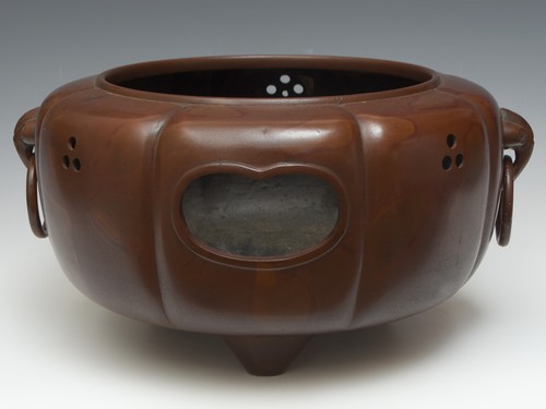 Ancien brasero bronze - ancien,