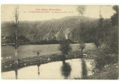 Cpa alpes mancelles st - 72,