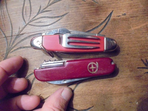 Couteau multilame décapsuleur - couteau,