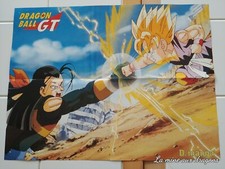 Grand Poster Dragon Ball GT D mangas vintage Super C 17 Goku Vegeta ss4 android