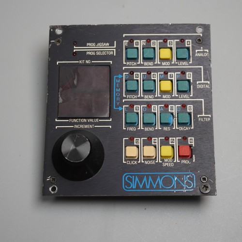 Vintage simmons sds7 drum - simmons,