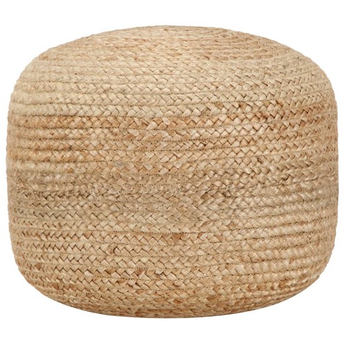 Pouf fait main jute - pouf, la