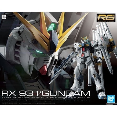 Gundam gunpla 144 rx 93 - gundam, 1/144