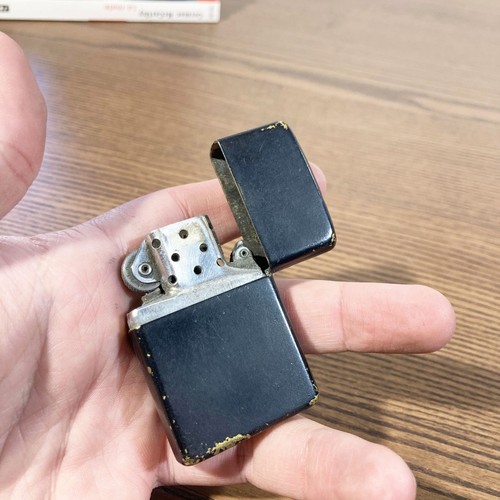 Zippo vintage black crackle - zippo,