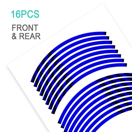 Blue inch tape - blue, stripe