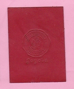 C1910s tobacco leather loyola - leather,