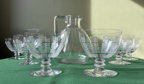 Lot verres eau - 6, +
